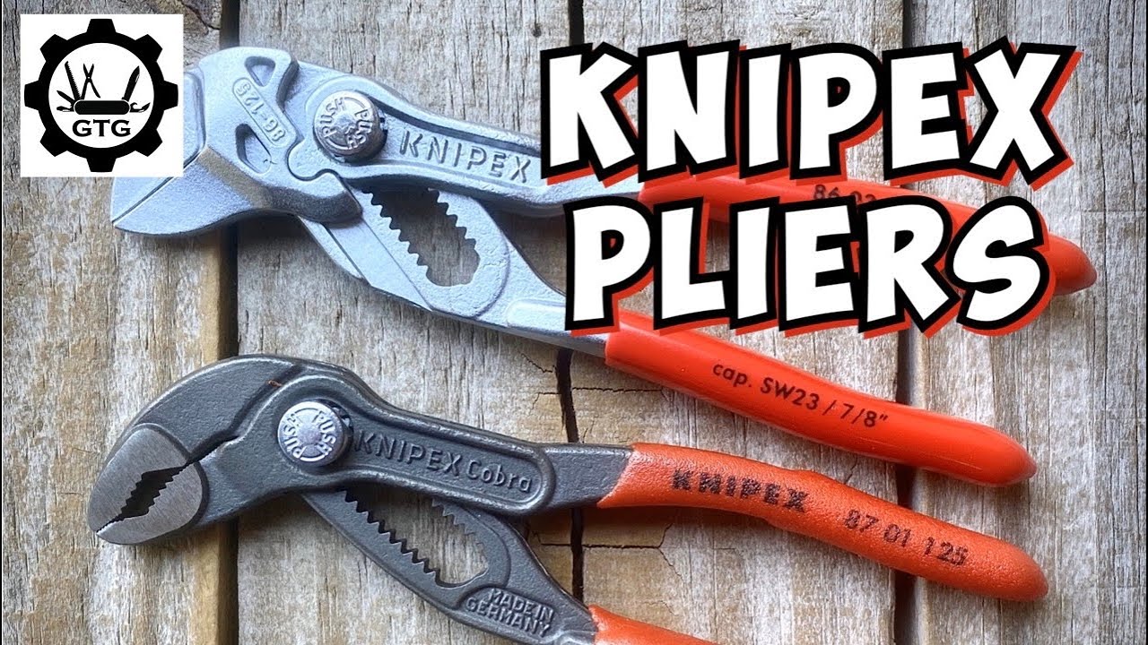 Knipex EDC Pliers | 5” Cobra Pliers & Pliers Wrench