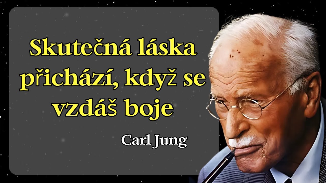 Přestaneš bojovat – a přitáhneš lásku, která je skutečná | Carl Jung