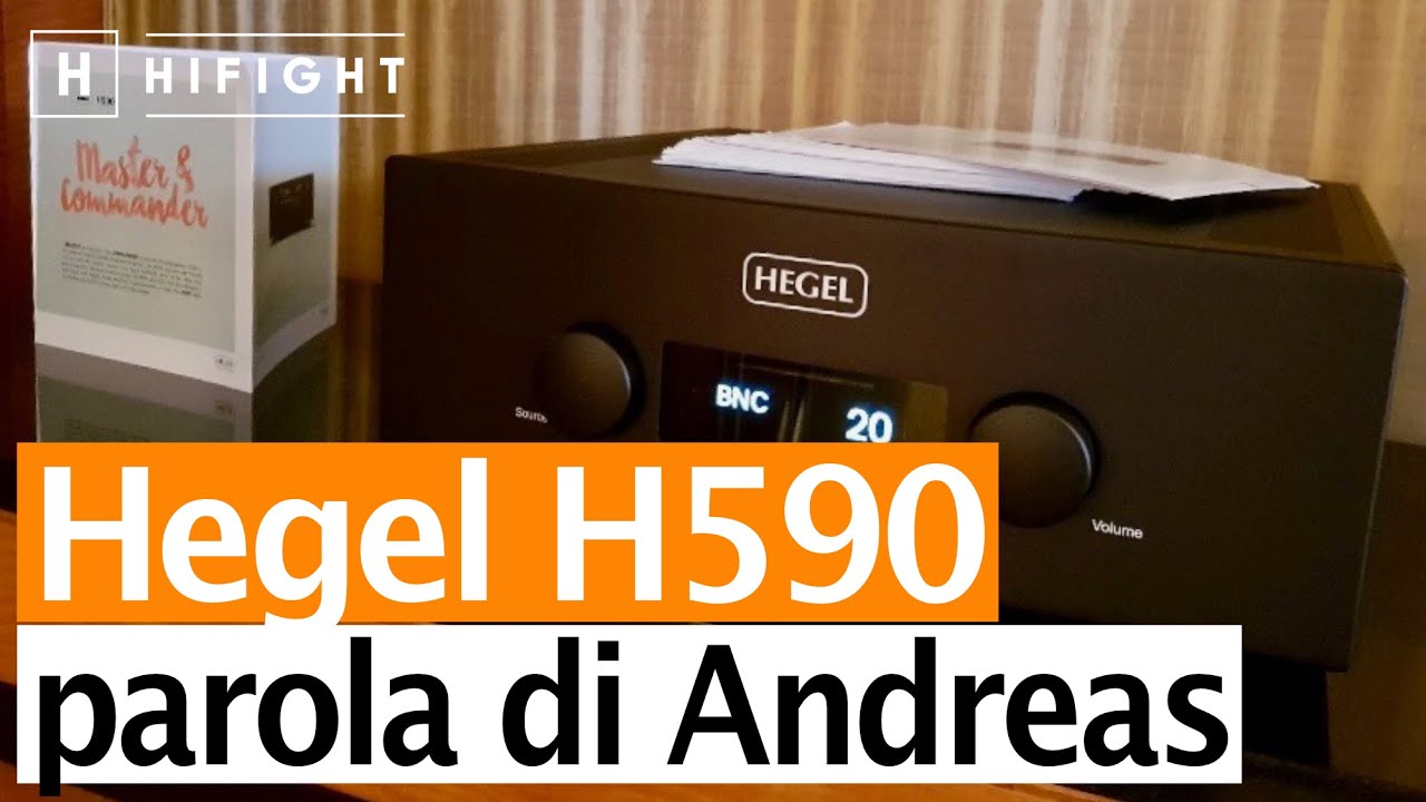 Roma Hi-Fidelity 2019 - Hegel H590 - Amplificatore Reference