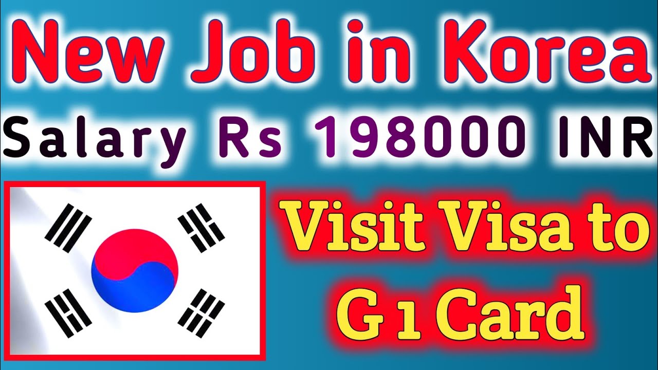 New Job in South Korea