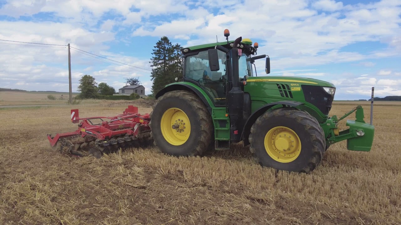 L'avis de l'agri: Stéphane donne son avis sur le déchaumeur Kuhn Optimer et son John Deere 6195R