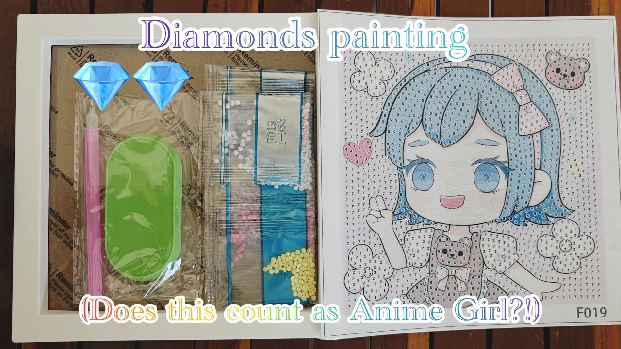 Cute Girl ver (Diamond Painting) 