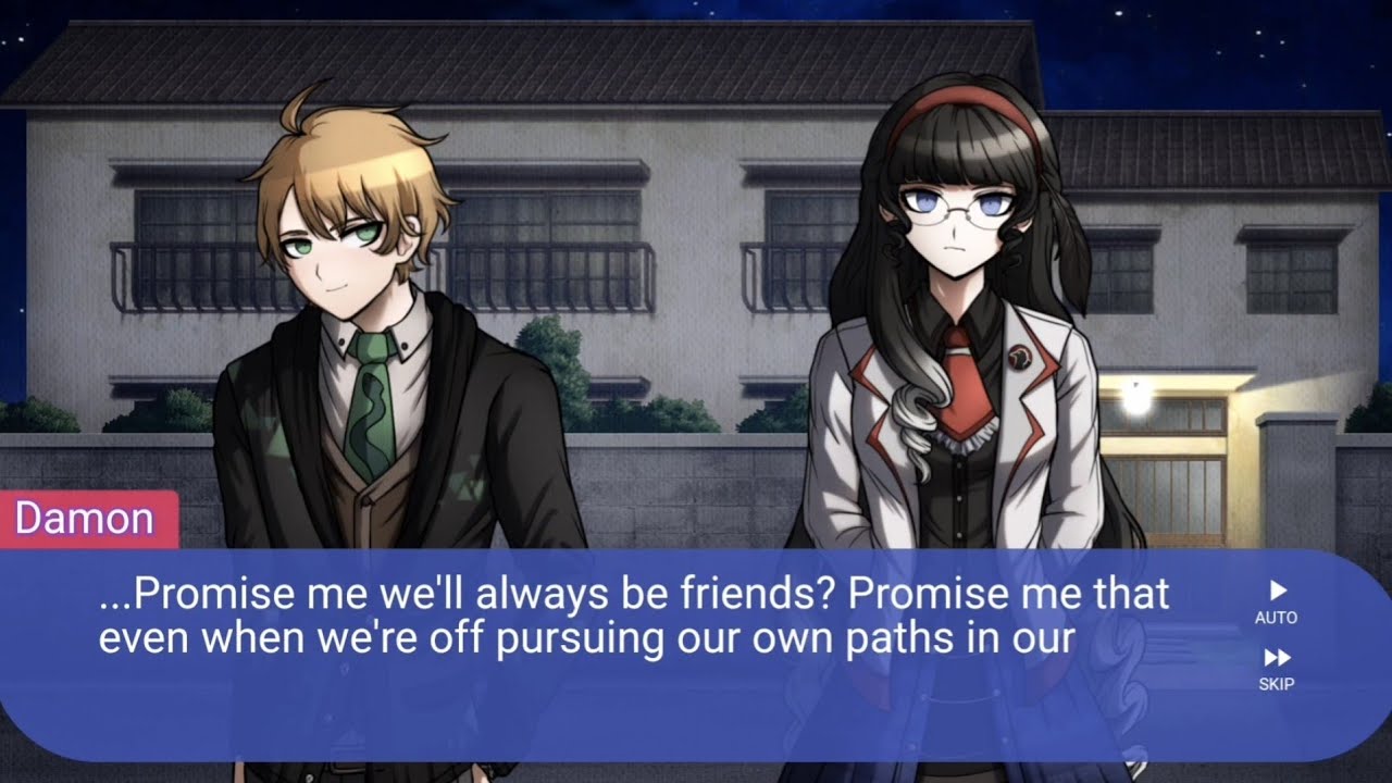 Damon and Eva Event - Danganronpa Eden Garden (non-official)