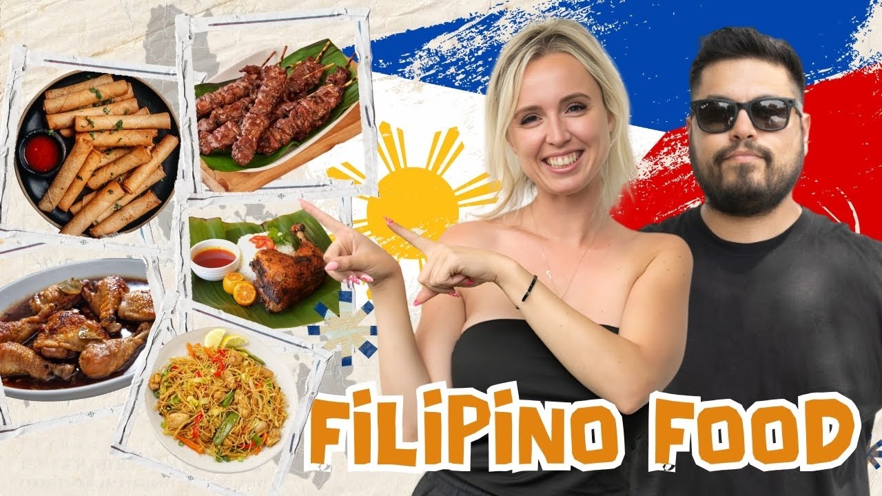 TRYING  FILIPINO FOOD FROM A FOOD TRUCK FOR THE FIRST TIME