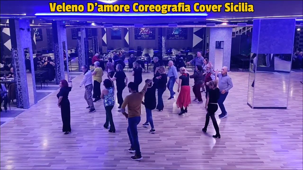 Veleno D'amore - Coreografia Cover Sicilia Ballo di Gruppo 2026 - Segue Video di Spalle 