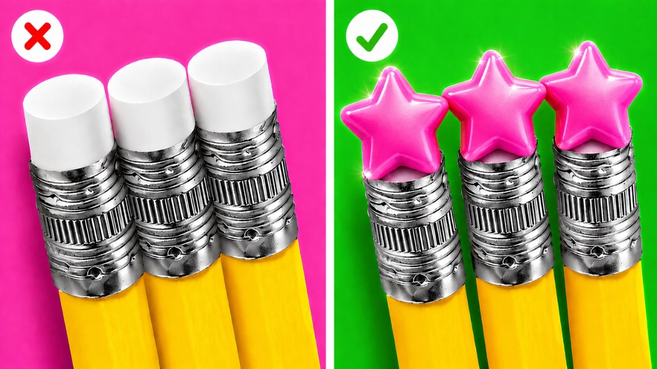 Ultimate Student vs Teacher Art Challenge! 🏆 School DIY Hacks by 123GO! LIKE