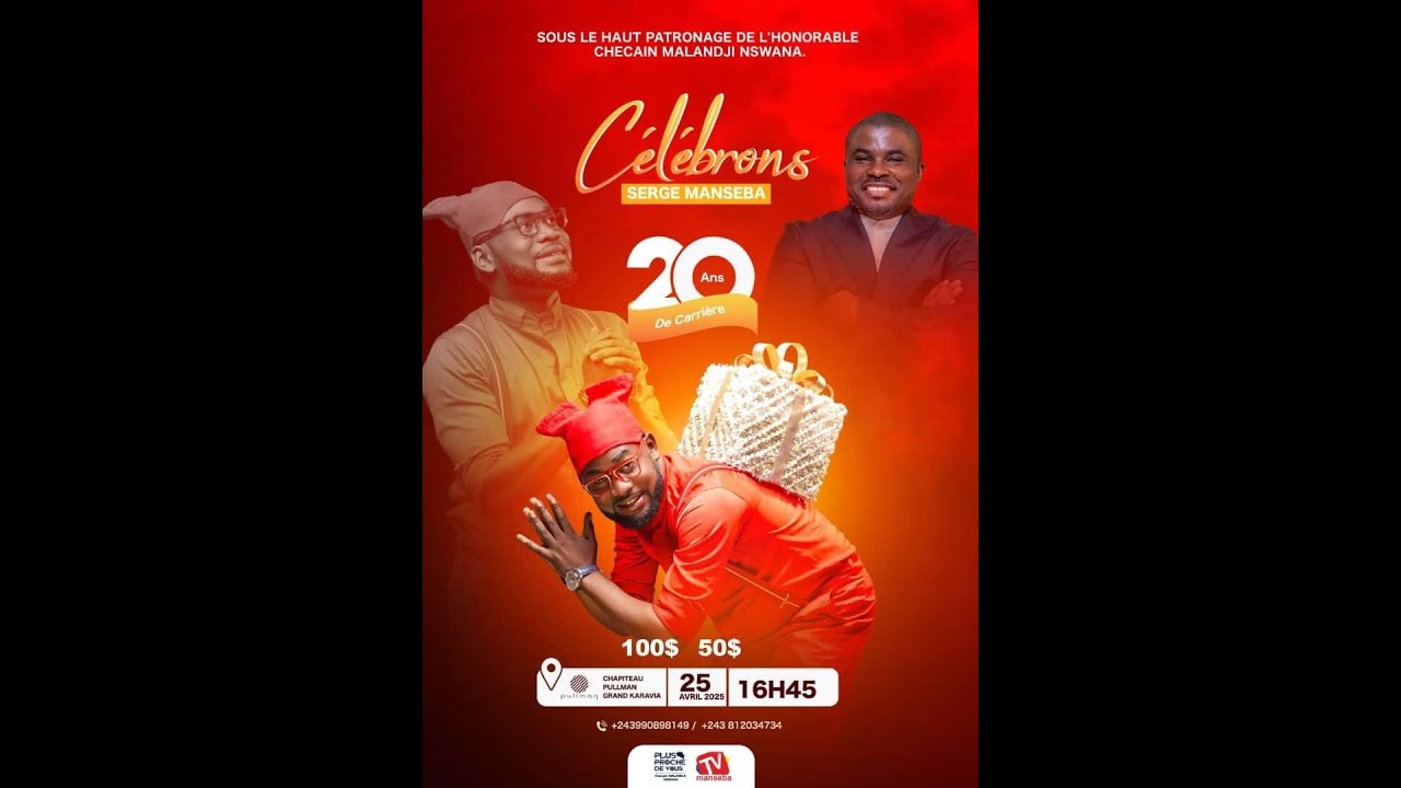 LIVE 20 ANS DE CARRIERE   CELEBRONS |SERGE MANSEBA