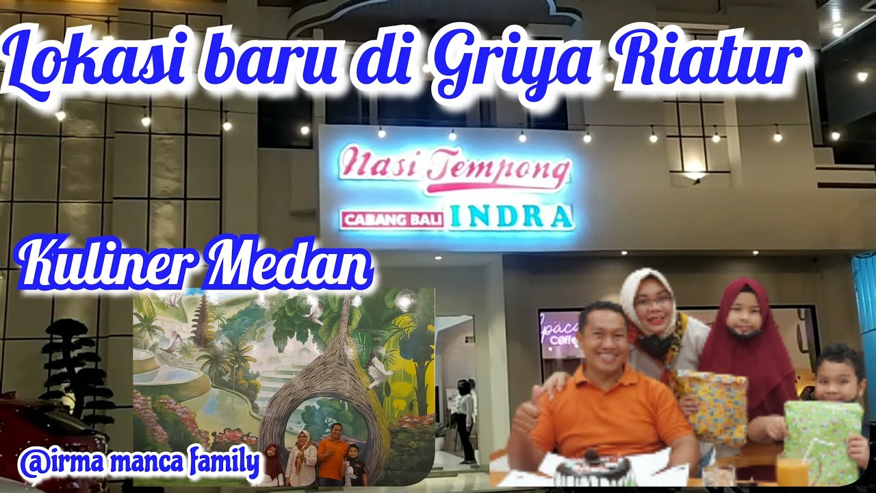 Nasi Tempong Indra cabang Bali di Griya Riatur Medan || Kuliner Medan