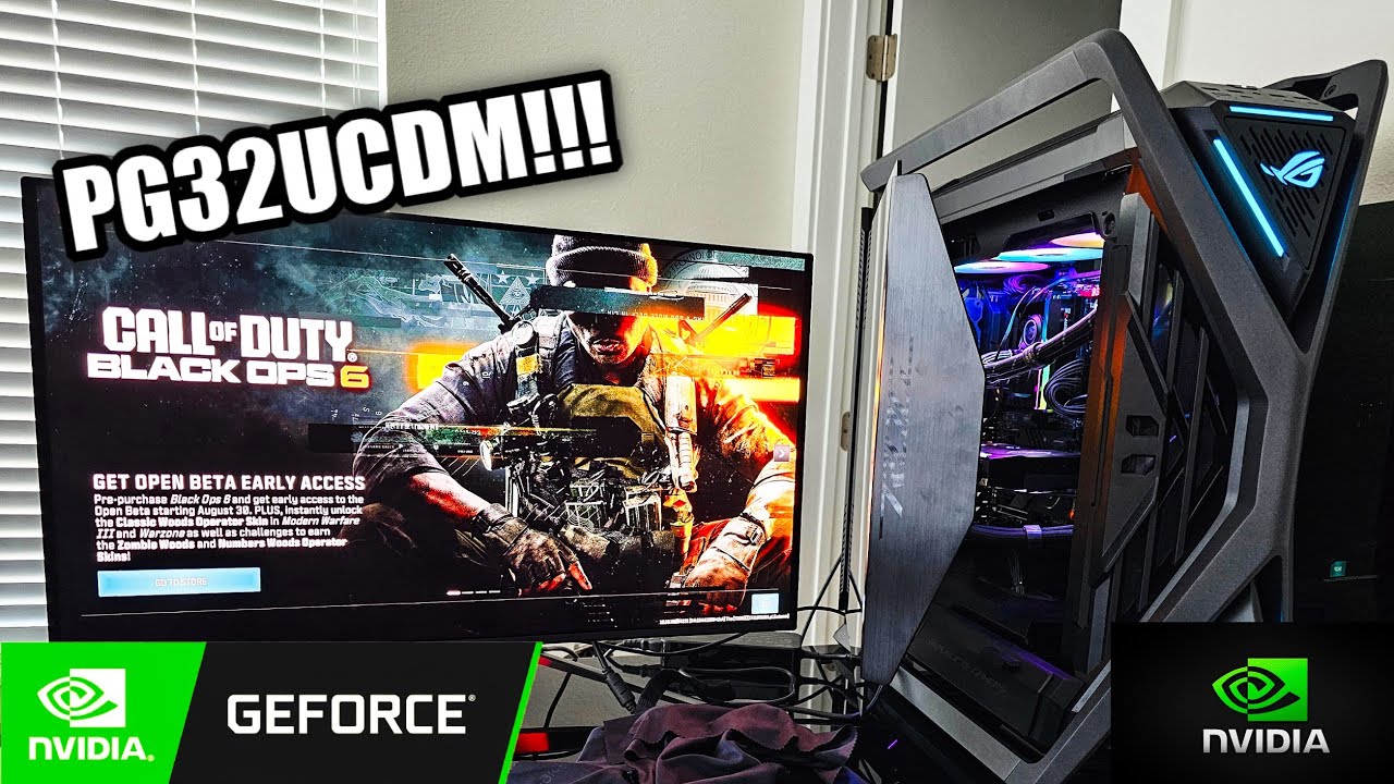 1 month of owning the Asus Rog Swift PG32UCDM! | MODERN WARFARE 3 | 4K EXTREME SETTINGS + RTX + HDR