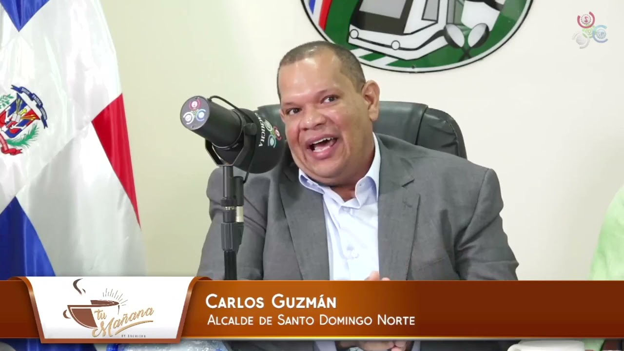 Alcalde Carlos Guzm&aacute;n habla del plan de trabajo de Sto. Dgo. Norte