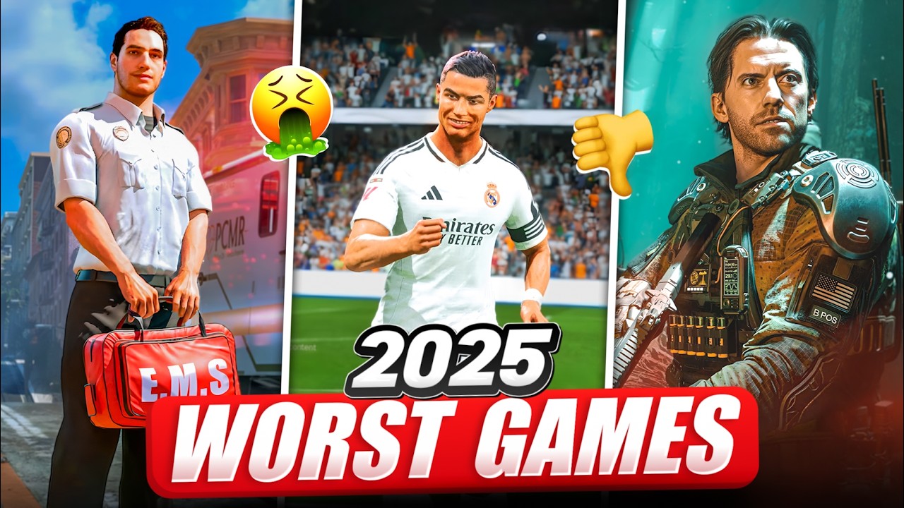 This is SOO Bad! 🤬 10 WORST Games of 2025 Till Now 😩