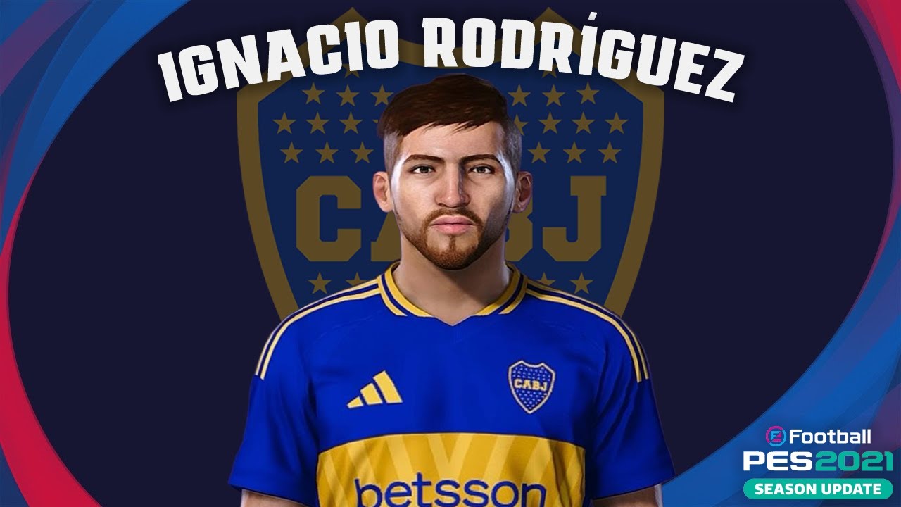 Ignacio Rodríguez🇦🇷 (Boca Juniors) How to create in Pes 2021