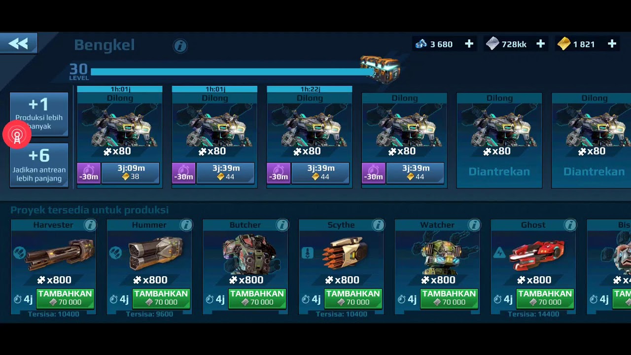 Robot Warfare langsung sekarang！build dilong star 2