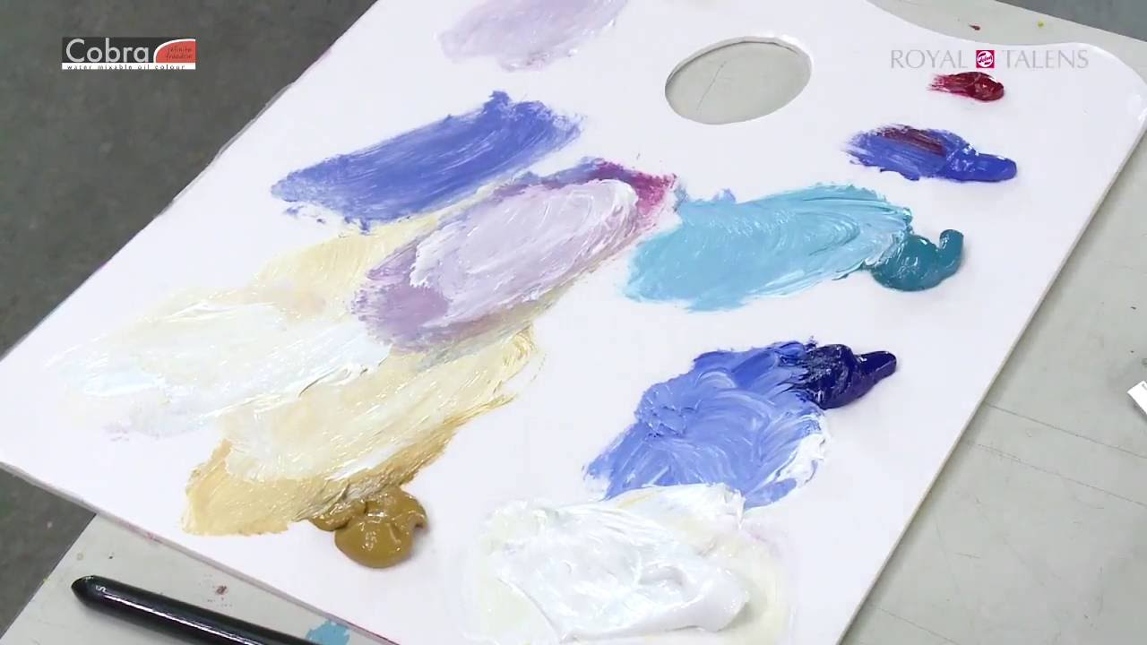 Oil painting techniques - Alla prima & layered painting - Cobra paint - Lesson 6