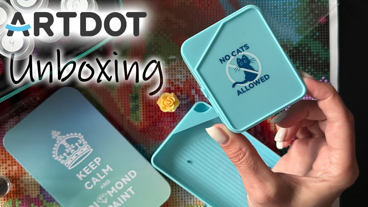 Diamond Painting | Neue ARTDOT Tools - Stark haftendes Wachs und stapelbare Schiffchen