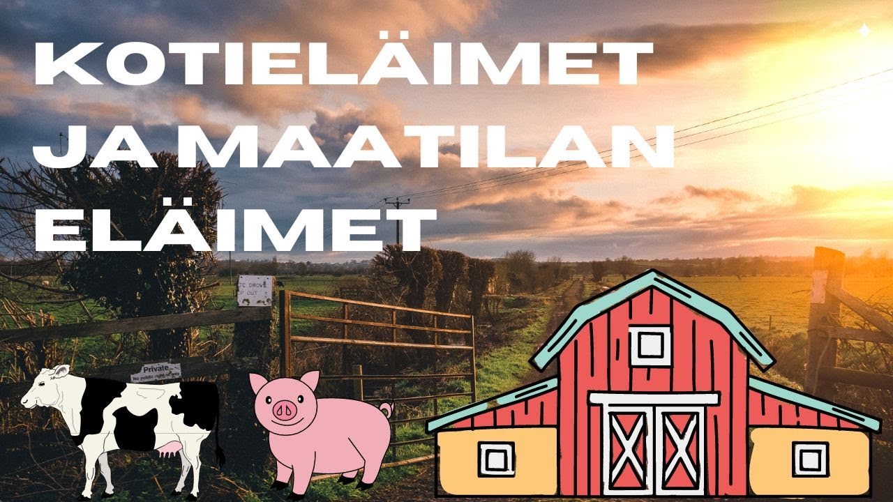 Kotiel&auml;imet ja maatilan el&auml;imet // el&auml;insanastoa