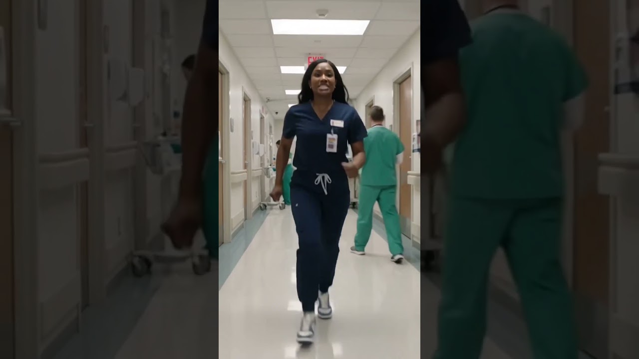 Intense emergency room arrival &mdash; #doctor #nurseryrhymes #fyp