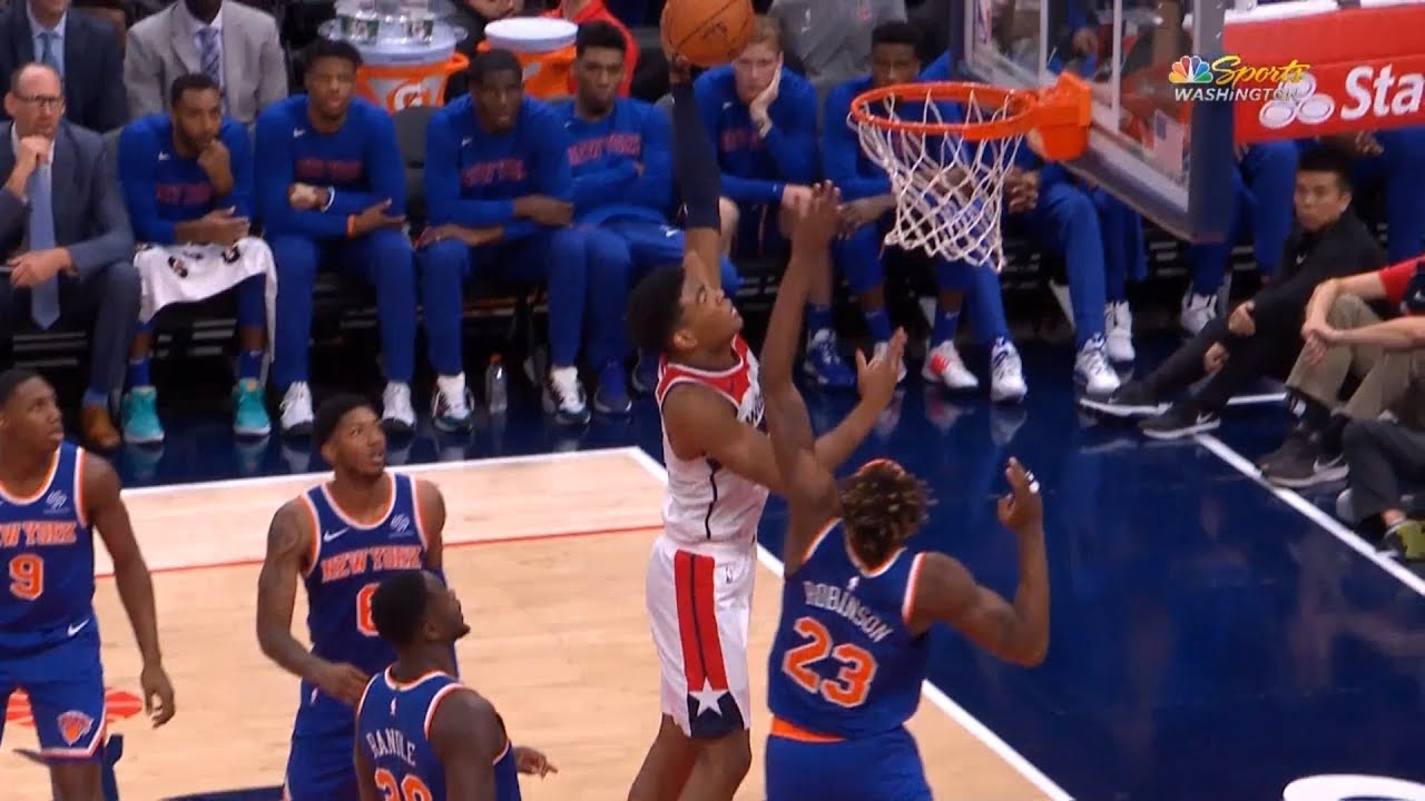 Rui Hachimura's NBA debut - Knicks at Wizards 10/7/19