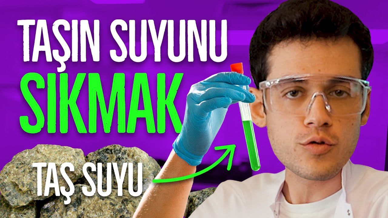 TAŞIN SUYUNU ÇIKARAN ADAM!