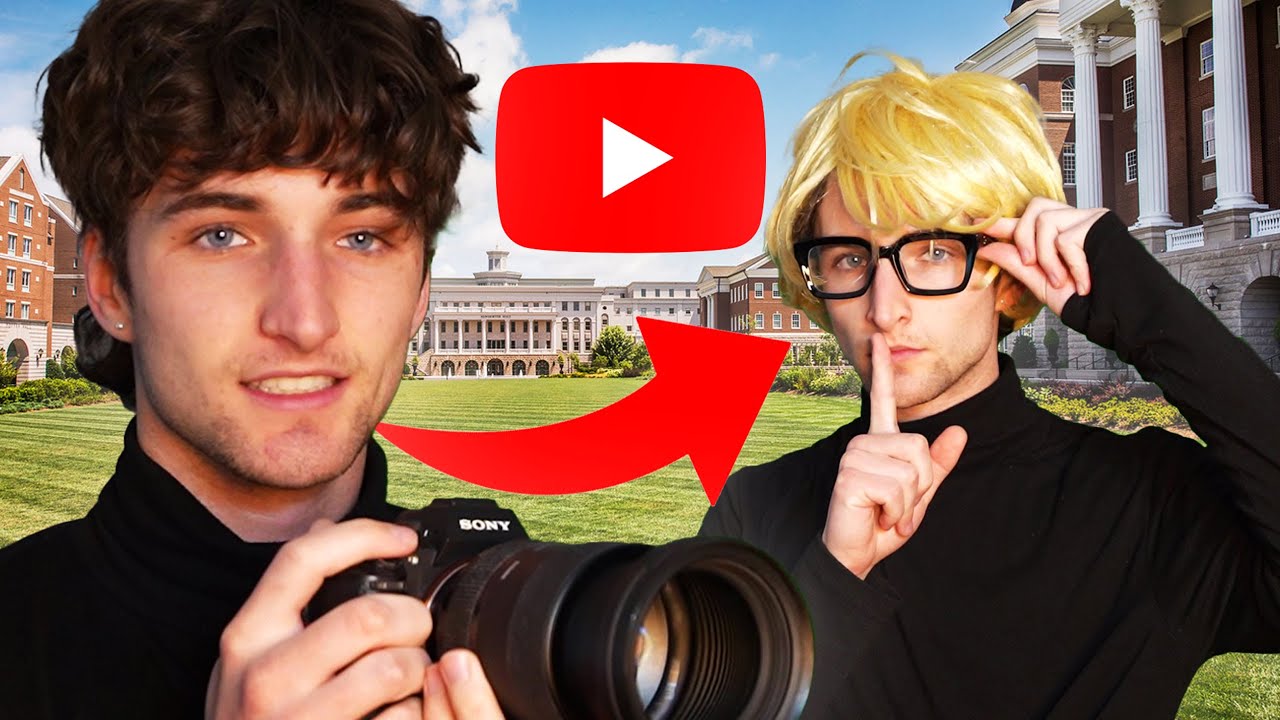 I Went Undercover in a College YouTube Class