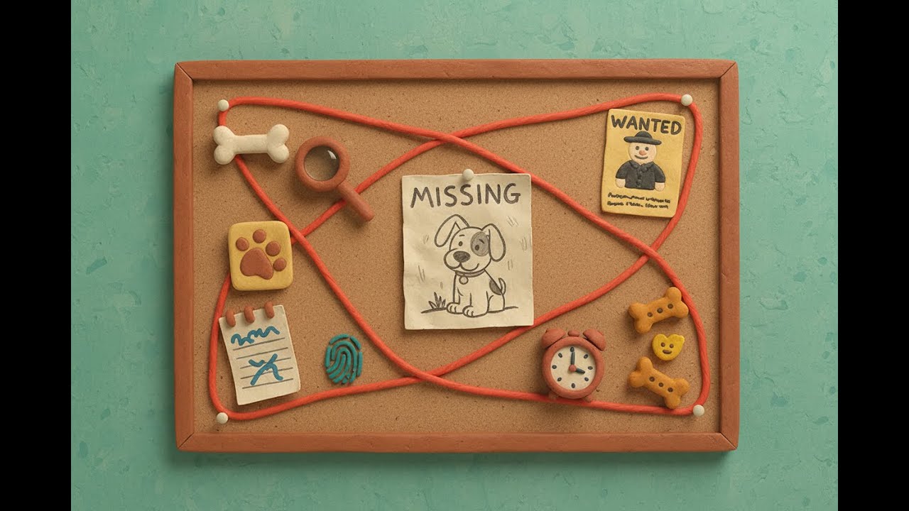 Mystery Evidence Board Builder