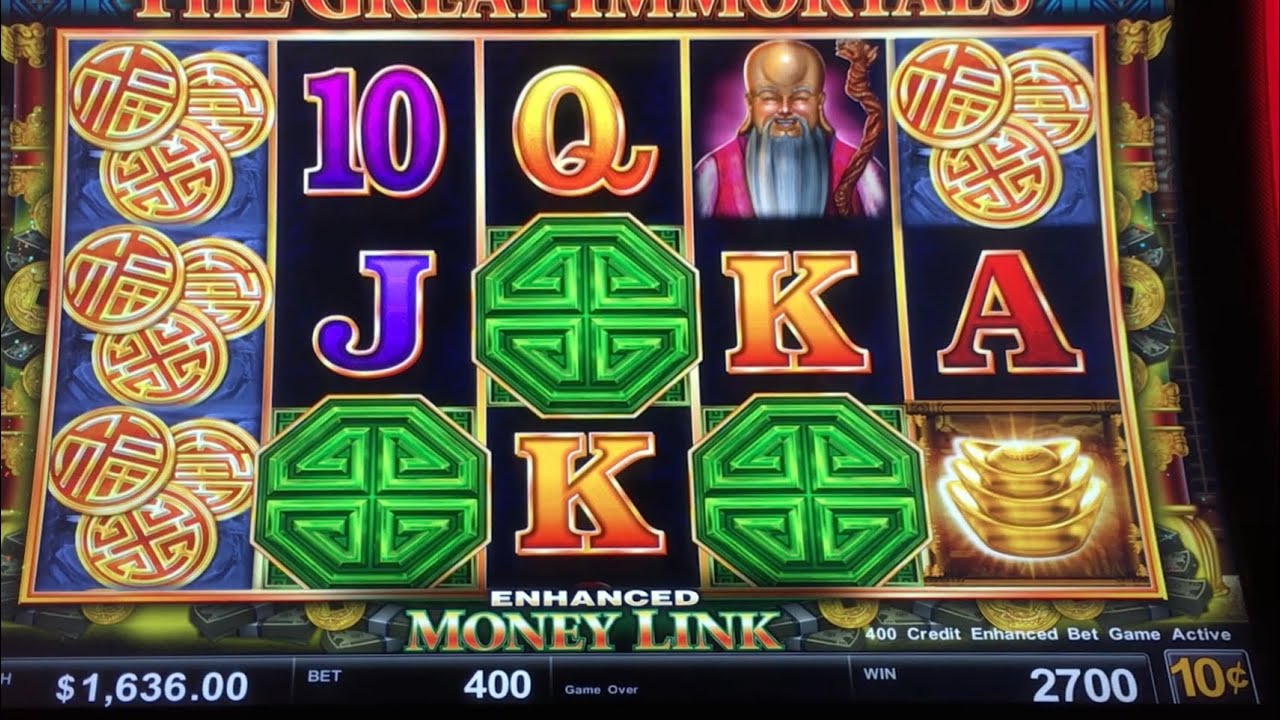 AMAZING “Money Link” WINS on The Great Immortals #casino #slotman #moneylink