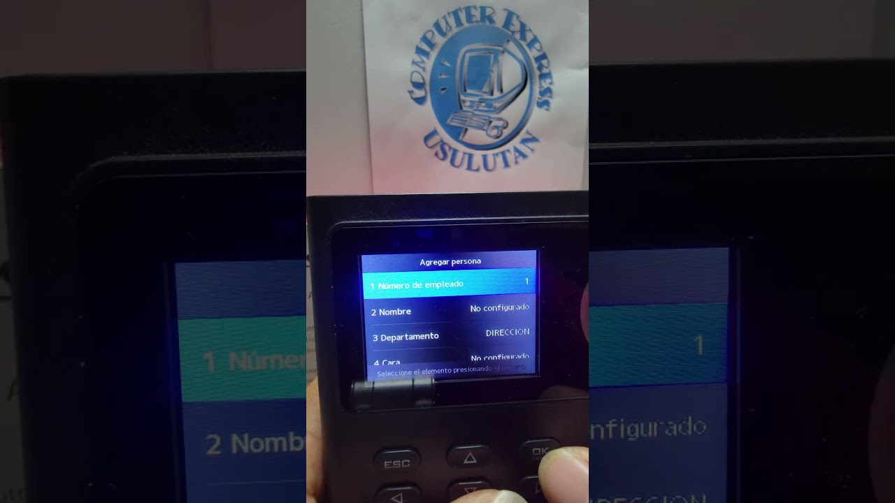 Agregar o eliminar usuario de Biometrico rostro y huella HIKVISION #biometricid 