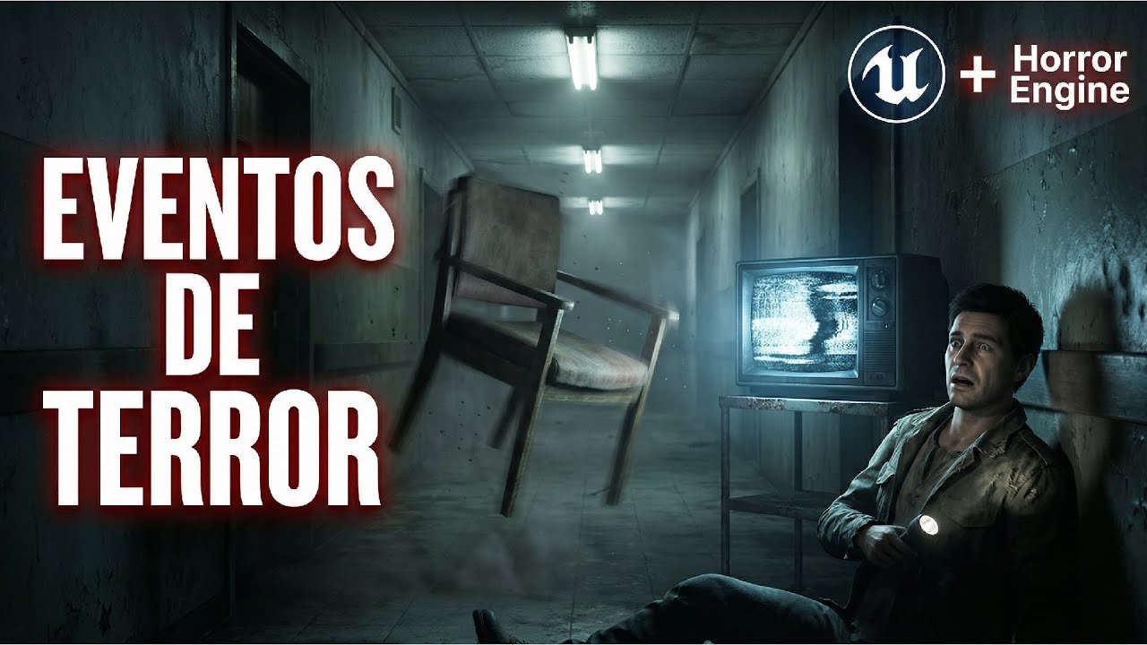 Eventos de Terror PROFESIONALES en Unreal Engine 5 | Horror Engine