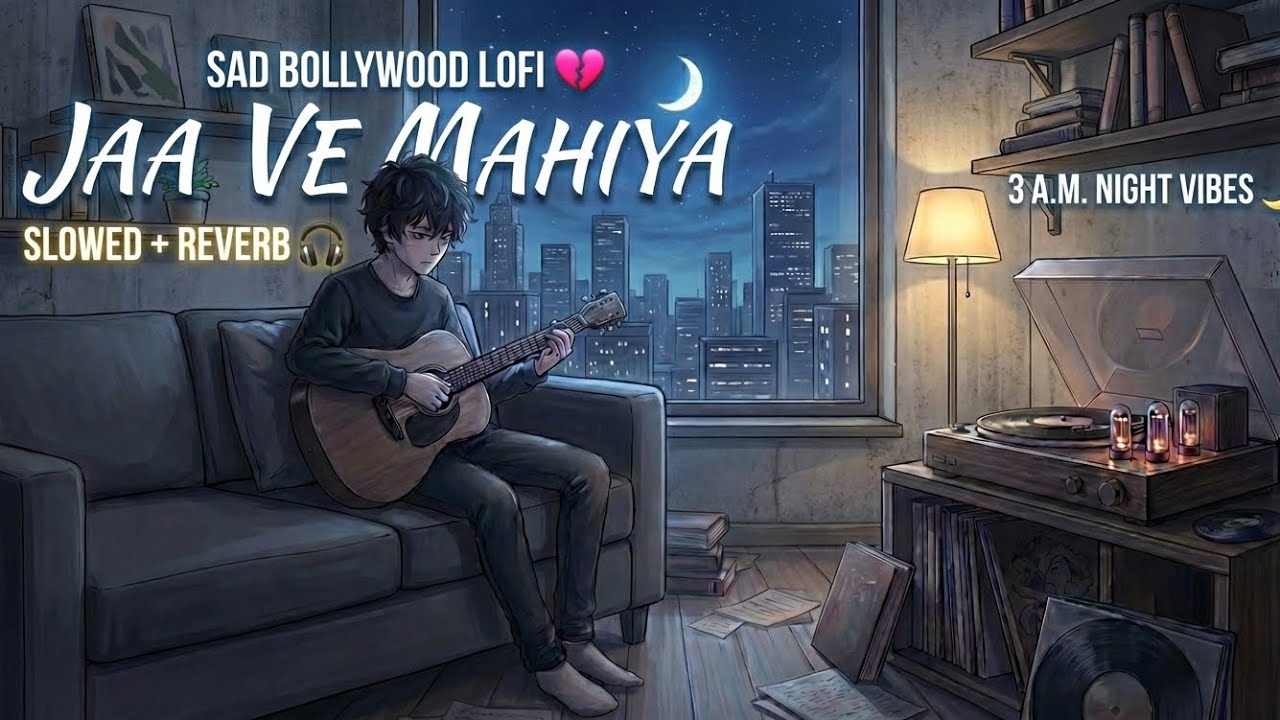 JAA VE MAHIYA 💔 - Emotional Sad Lofi Song | Hindi Lofi (Slowed & Reverb) | T-song