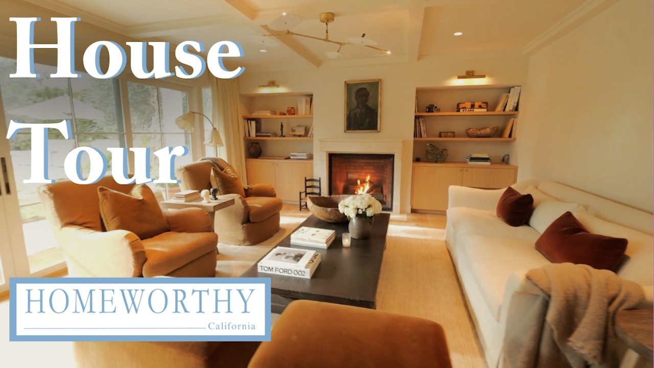 LOS ANGELES HOUSE TOUR | Inside a Serene Malibu Home with Sweeping Views