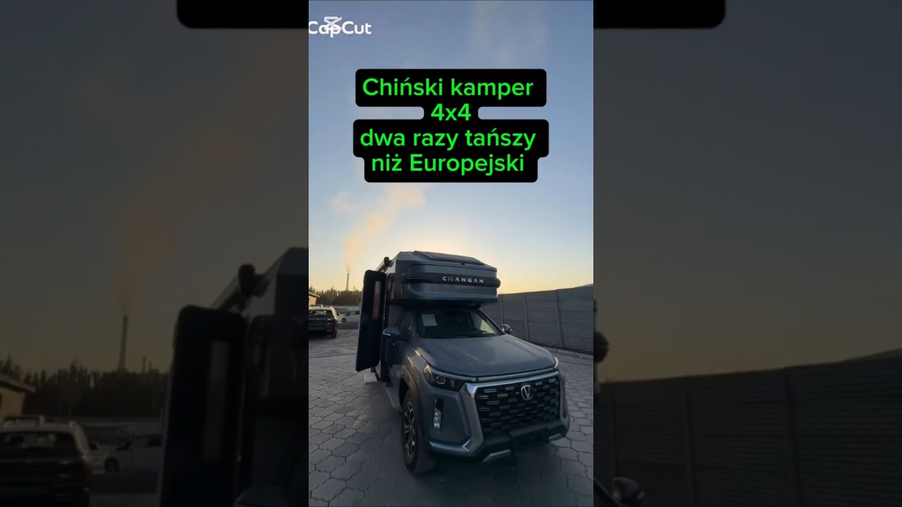 Chiński kampery 4x4 to rewelacja. Są dużo tańsze i bardzo pomysłowe. Oto fabryczny Changan Utopia