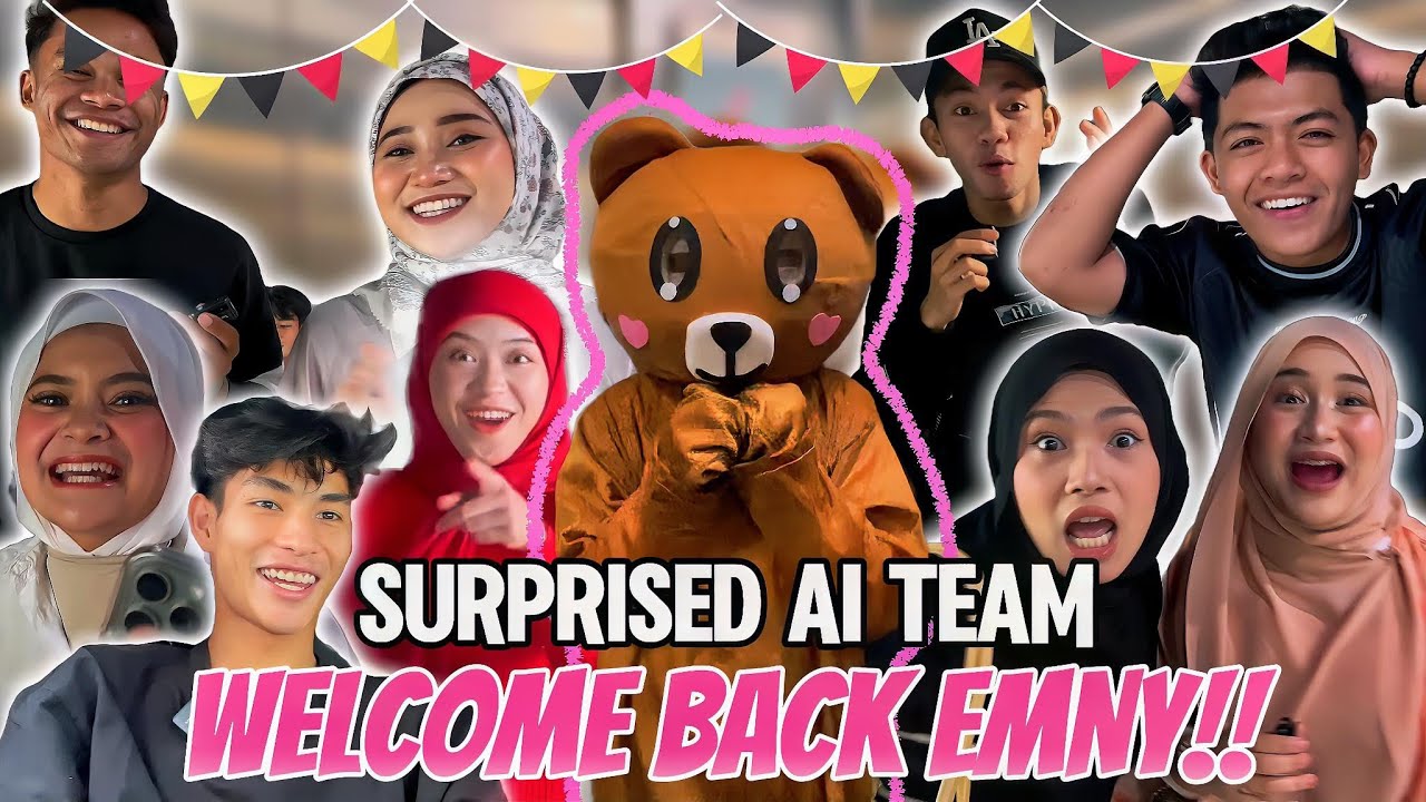 SURPRISED🎊AI TEAM EMNY COMEBACK!!  COMEL JE REACTION MEMASING🤏🏻