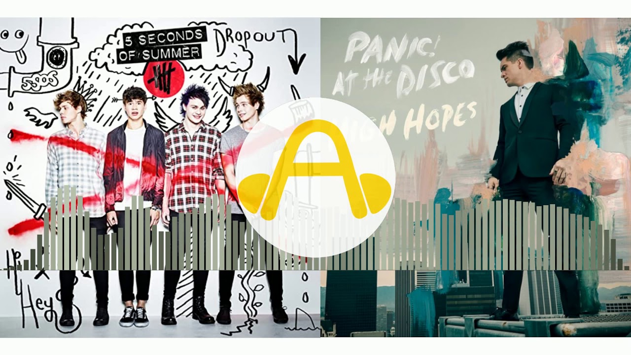 High Hopes × She Looks So Perfect Mashup | Panic! At The Disco, Five Seconds Of Summer