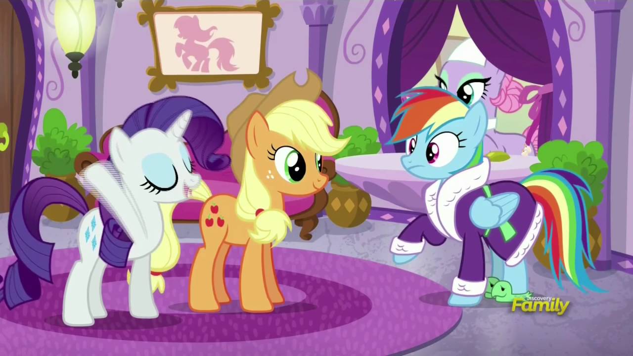 Rainbow Dash caught again at the spa