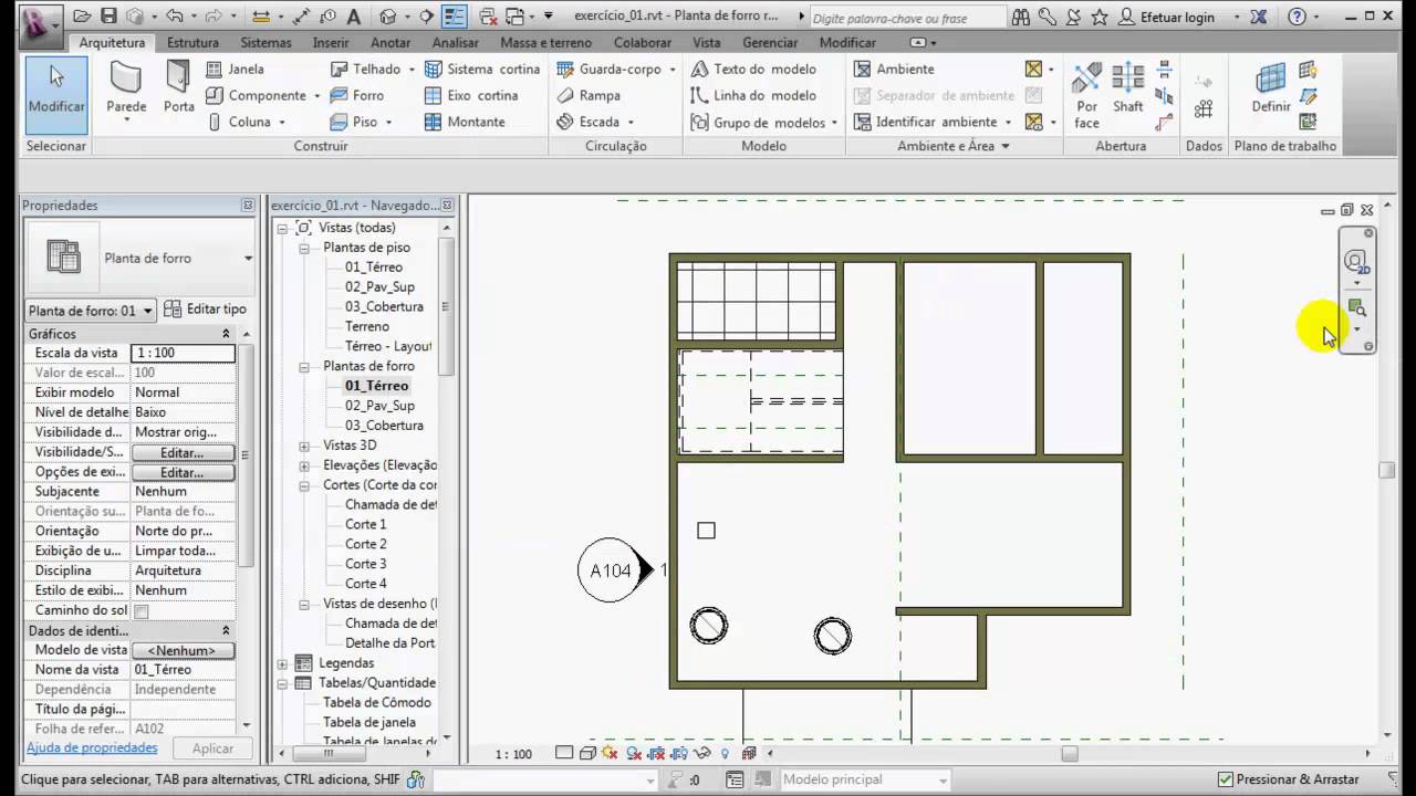 Revit II - E7-01 - Introdução e Faixa de Vista