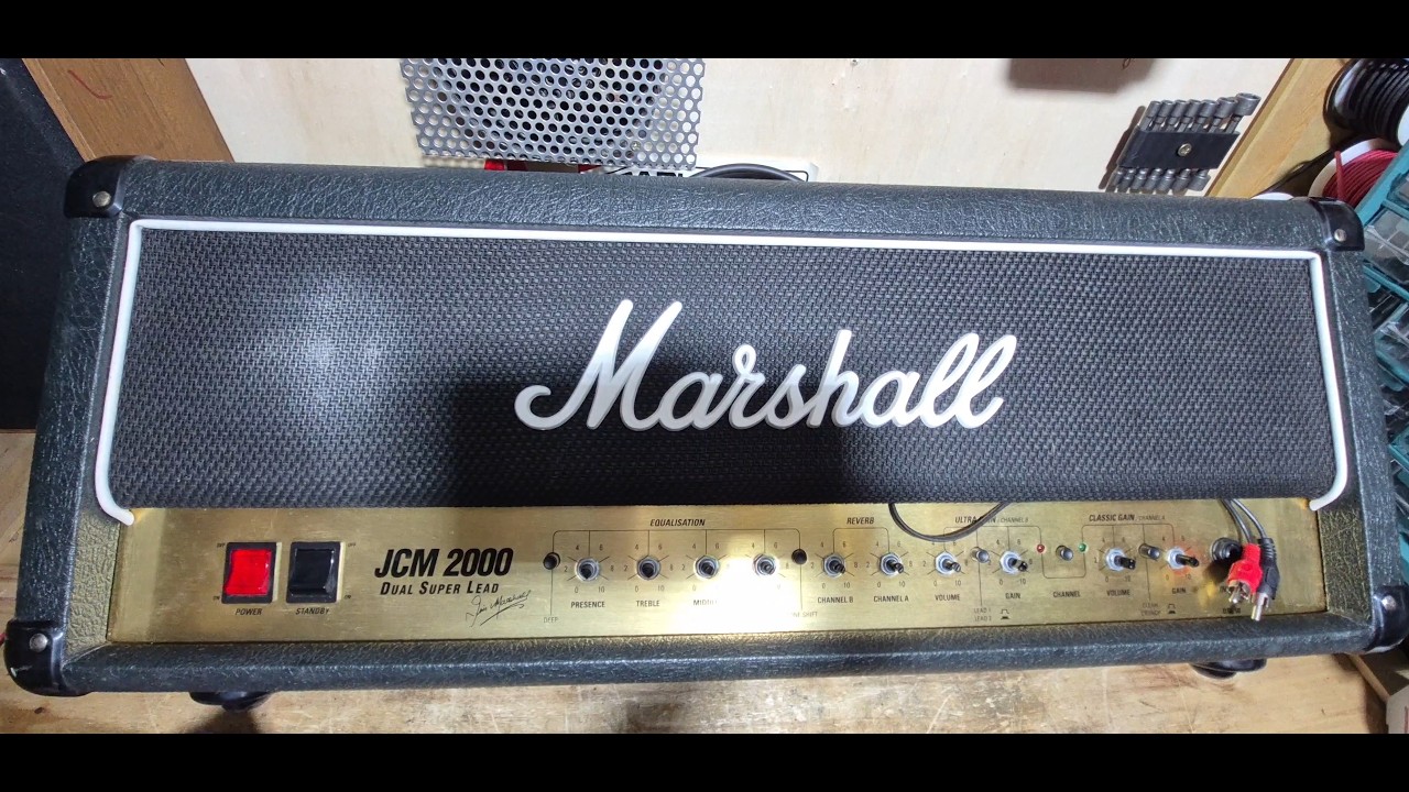 Гитарный усилитель Marshall JCM200 DSL мощностью 50 Вт. Простой или сложный ремонт?