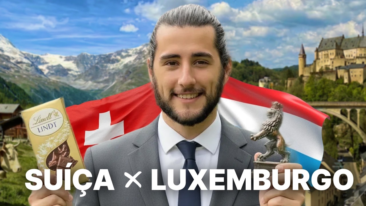 Luxemburgo ou Suíça: onde é MELHOR morar?