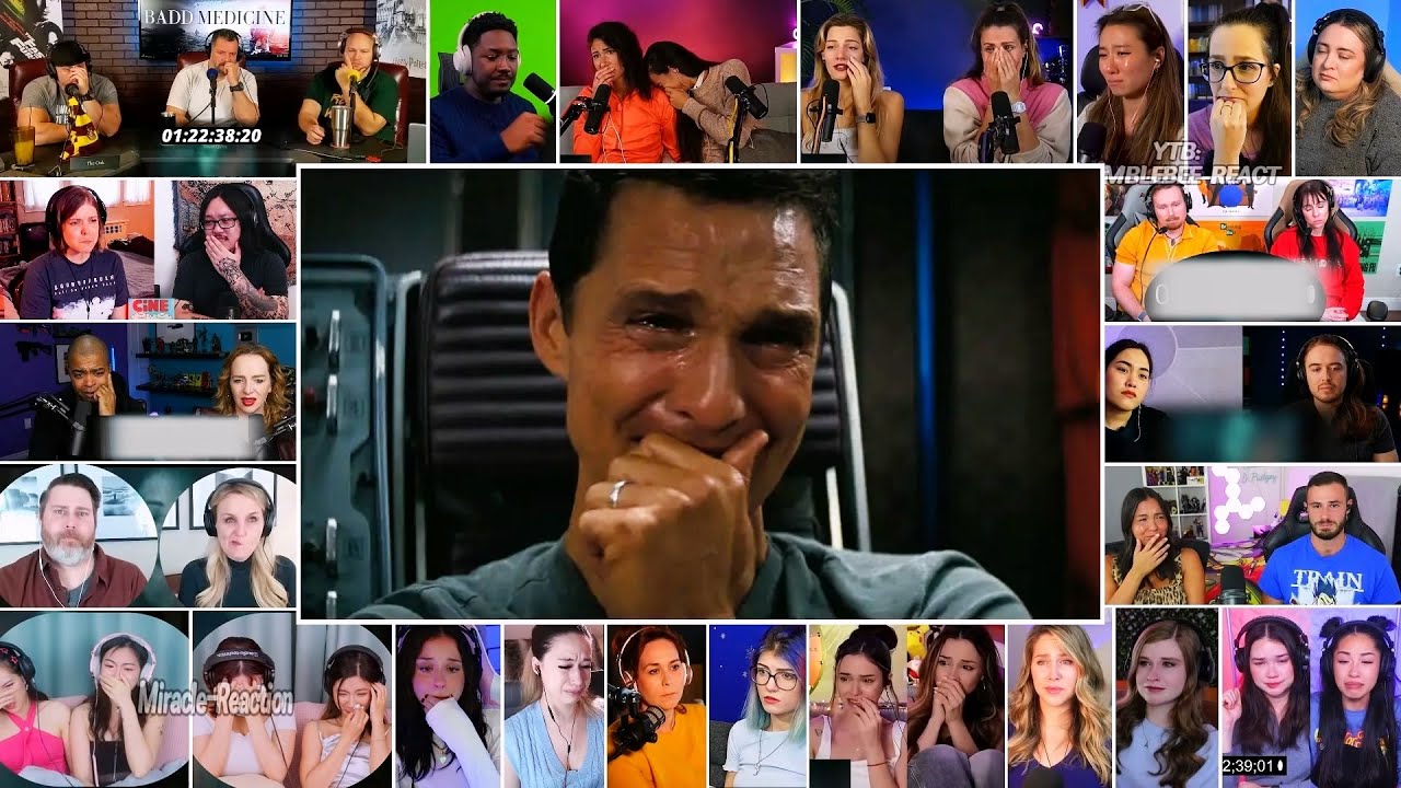The Most Heartbreaking Messages Across 23 Year | Interstellar (2014) reaction mashup
