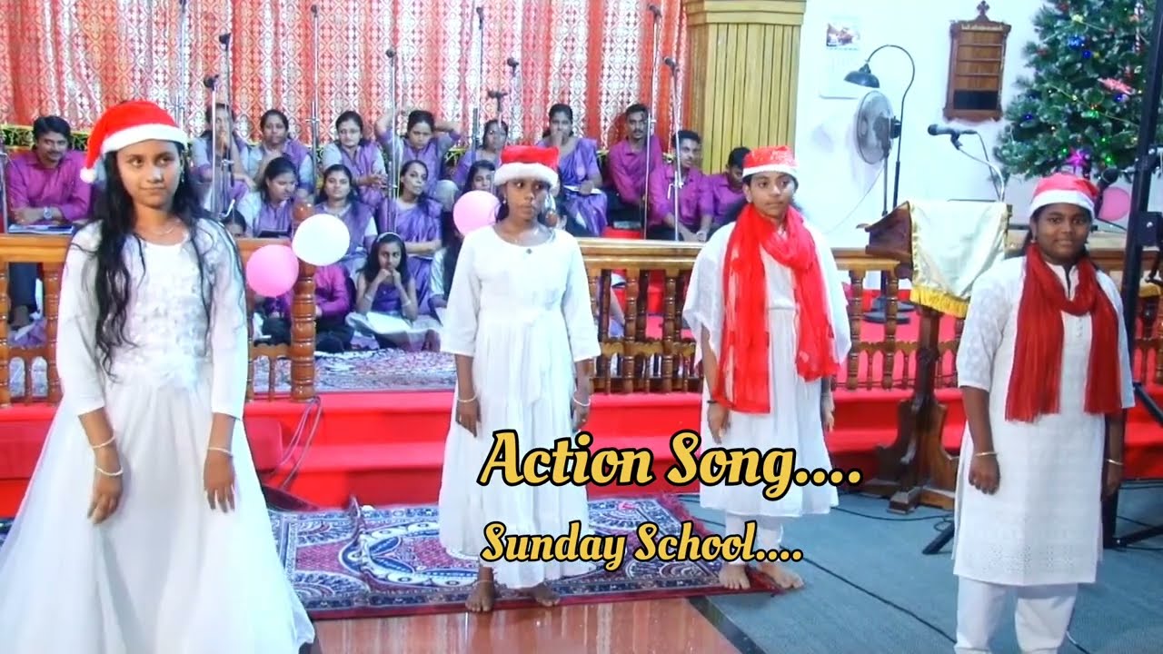 Action Song | Sunday School | Marthoma Syrian Church Kottarakara  |Christmas Carol 2022 |24.12.2022|
