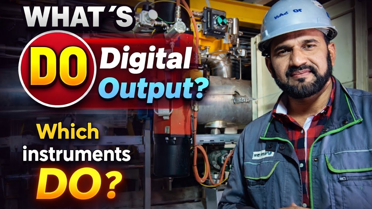 What is DO Digital Output Signal? | Which Instruments Use DO Signals? | DCS Explained  Faisal Ahmed 