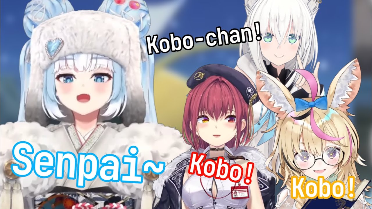 Kobo met Fubuki,Marine & Polka IRL | HOLOLIVE