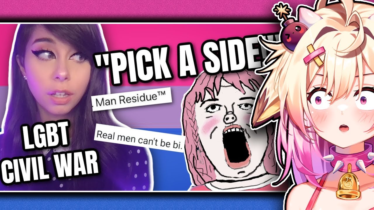 BISEXUALITY ISN'T REAL | Rosiebellmoo Reacts To Shoe0onhead