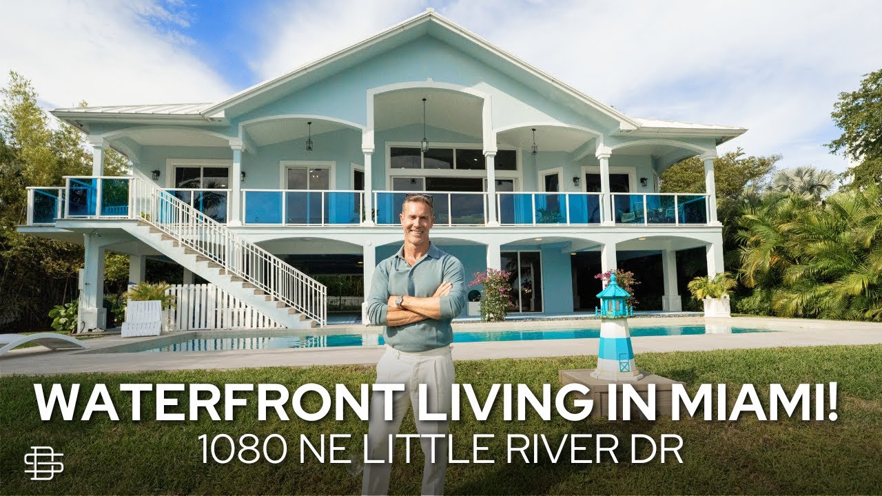 Waterfront Paradise in Miami! 🏡🌊🛥️ Boater’s Dream Home with Private Dock | $6.5M Listing Tour