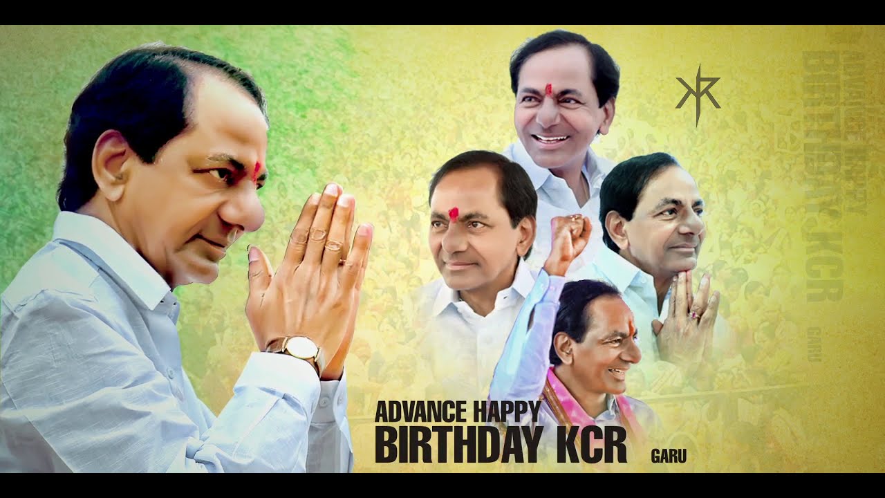 KR Creations |  Kcr Birthday | TRS Party | KCR | KTR