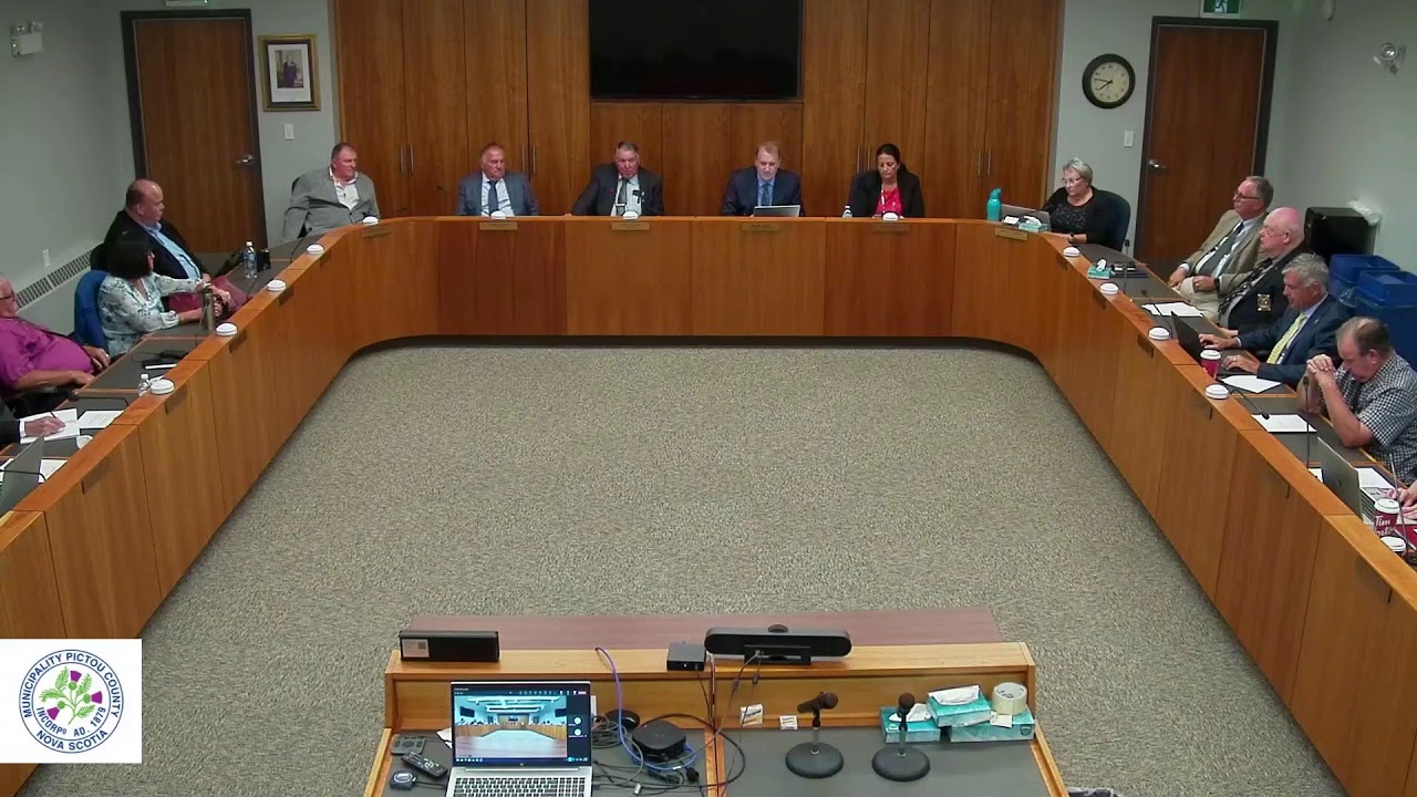 Municipality of Pictou County Council Meeting Sept. 2, 2025