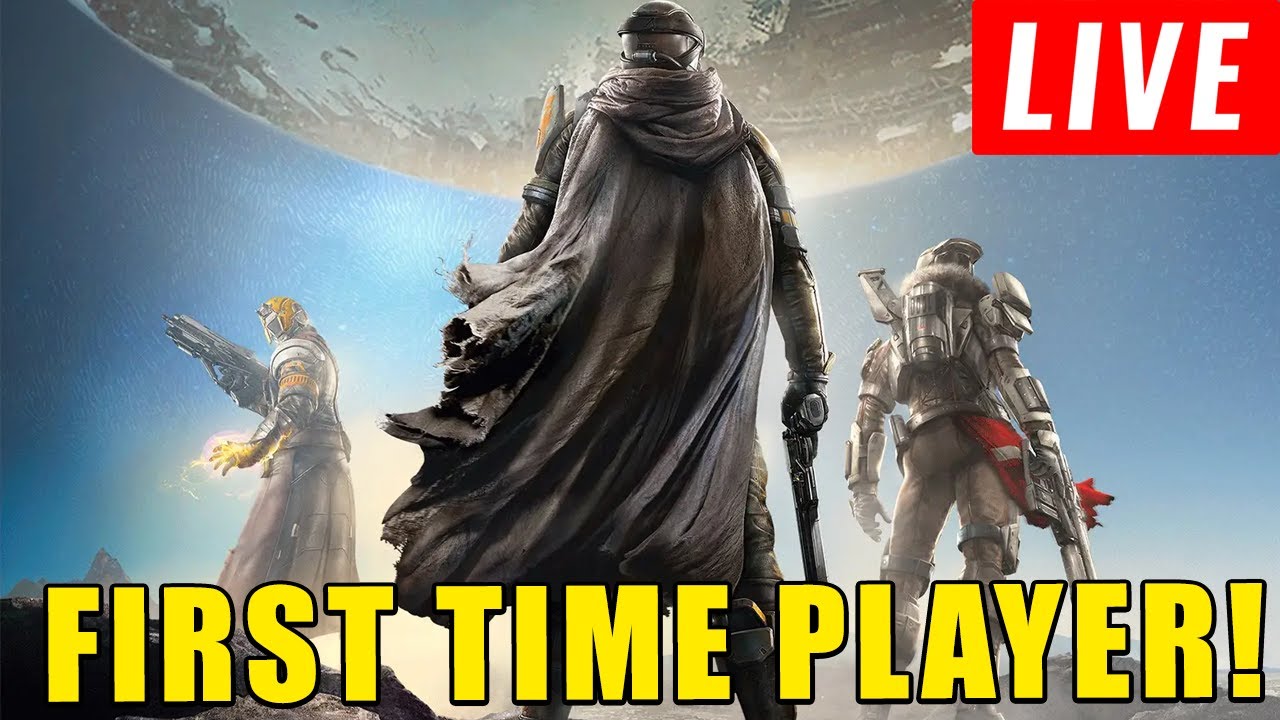 LIVE! - FIRST TIME PLAYING THROUGH DESTINY 1!