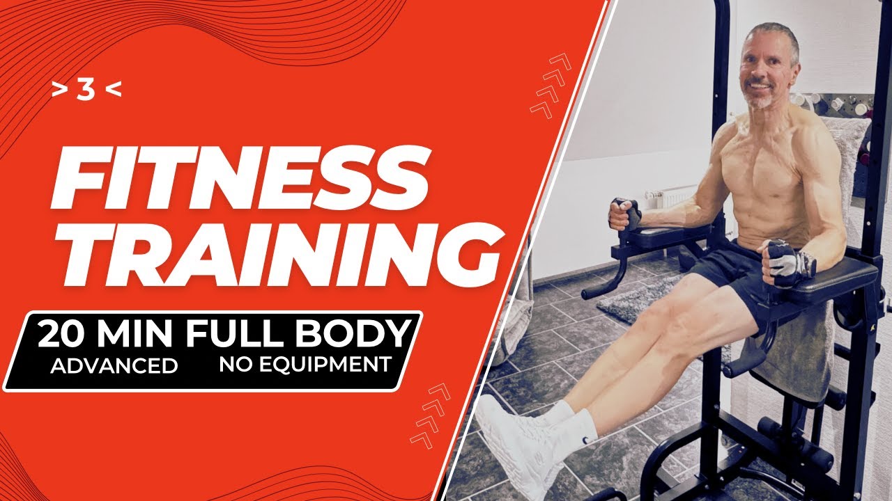 Ganzkörpertraining ohne Geräte | 20 Minuten Intensiv für Fortgeschrittene | Zerstör dich selbst!