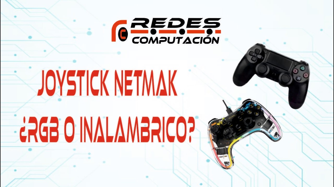 Joystic Netmak ¿RGB o inalambrico?