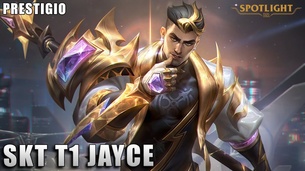 SKT T1 Jayce de Prestigio Skin Spotlight - League of Legends