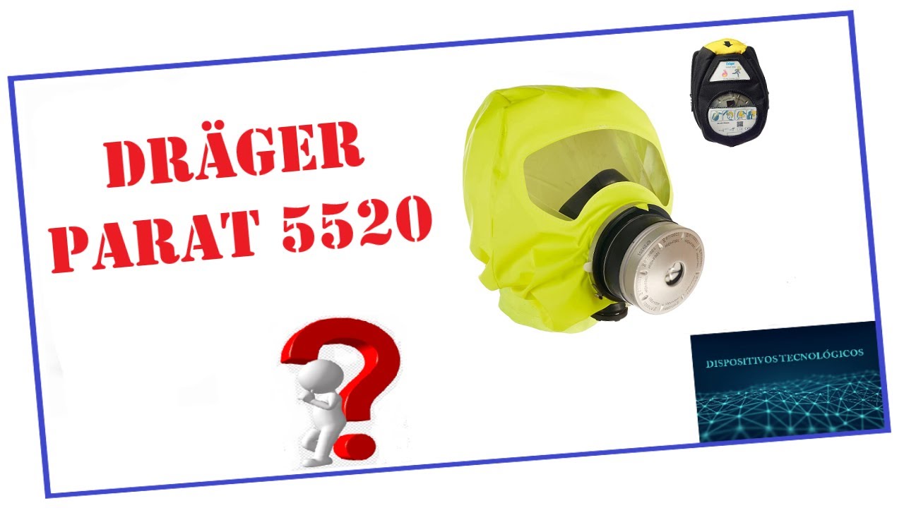 🔥 Descubre la M&Aacute;SCARA de ESCAPE DR&Auml;GER PARAT 5520 | AMAZON 😷👍